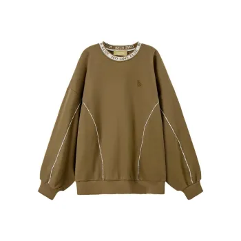 NO ONE ELSE Sweatshirt Unisex Mustard Green