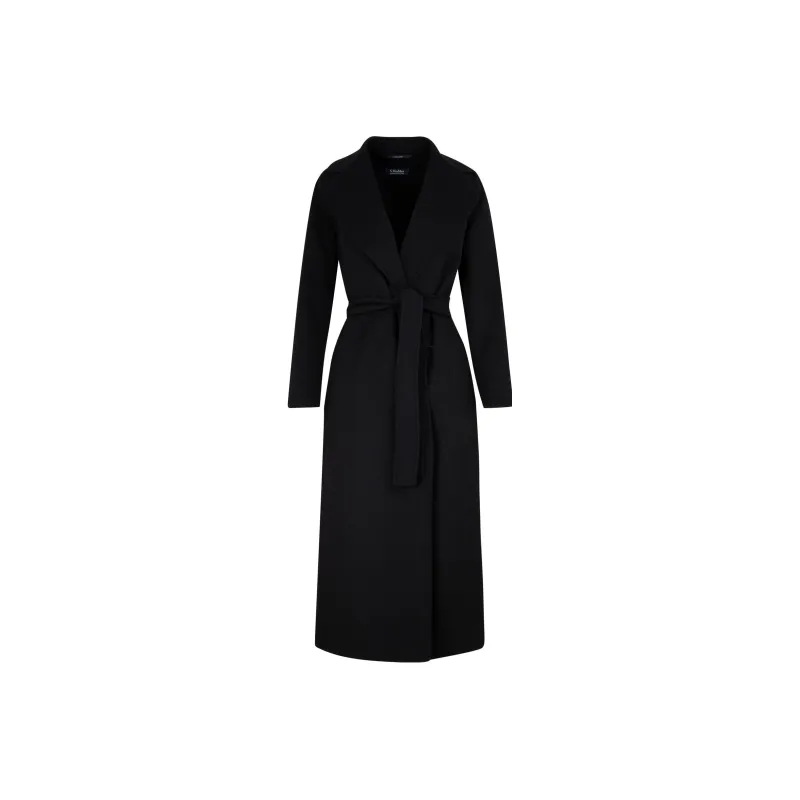'S MAX MARA Nina Belted Long Sleeved Coat-0