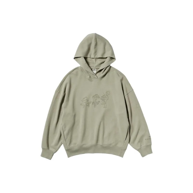 UNIQLO Sweatshirt Women's Green-0