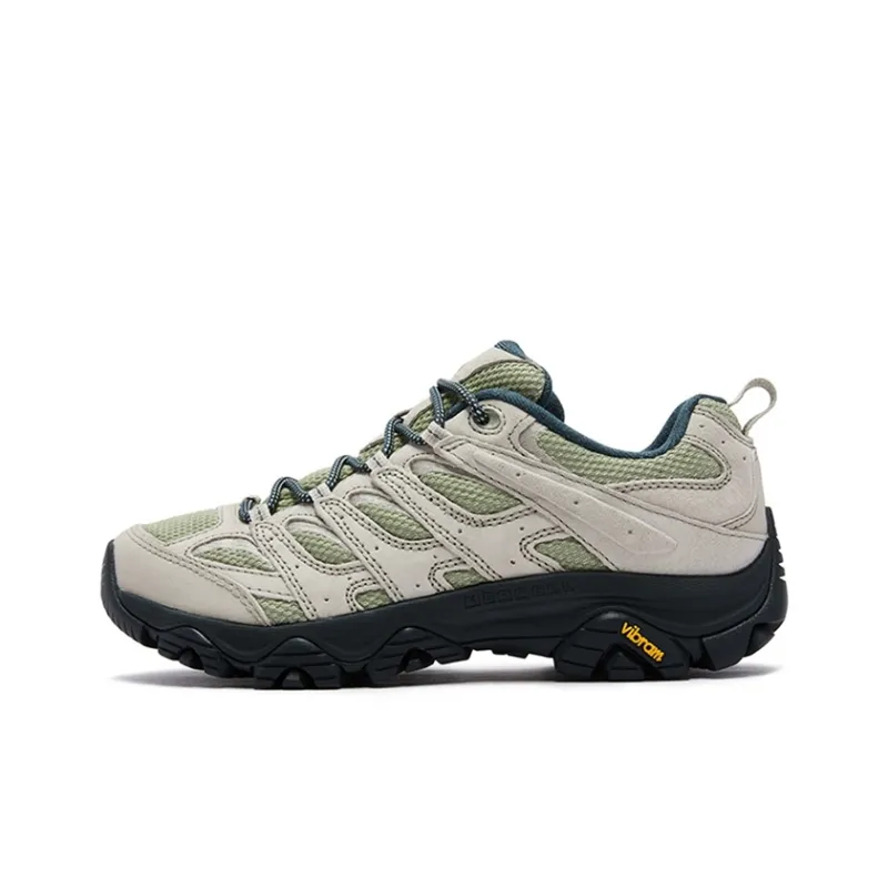 MERRELL MOAB 3 Anti Slip Wear Resistant Low Top Hiking Shoes Men's Light Green-0