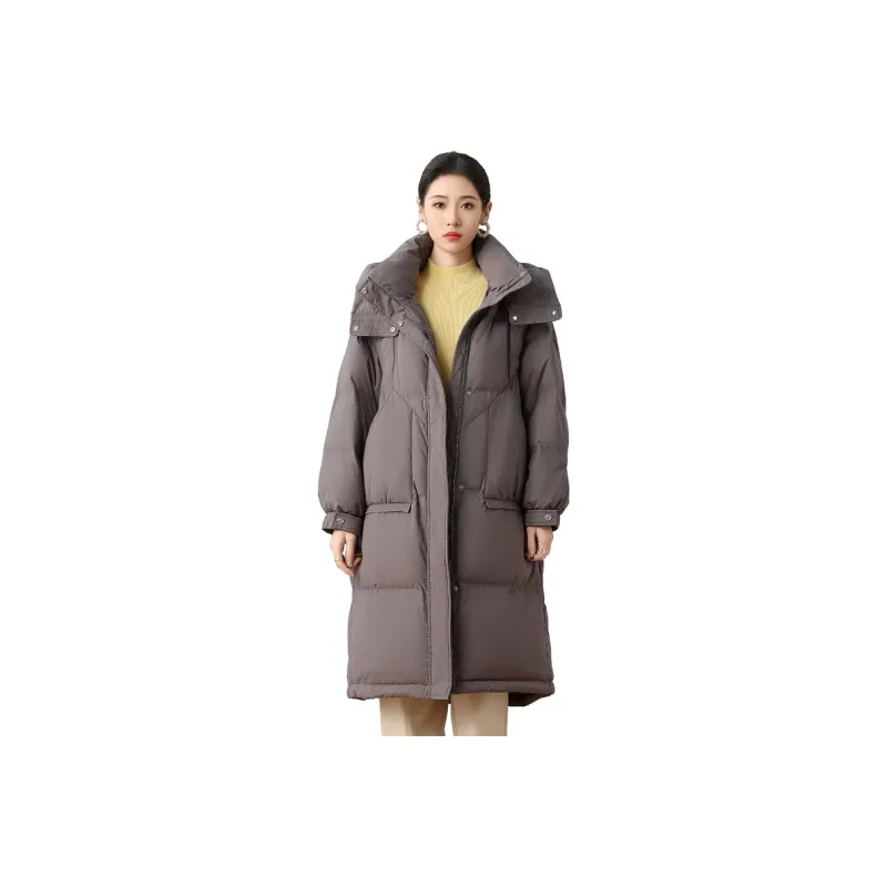 SMEN Down Jackets Women's Gray-0