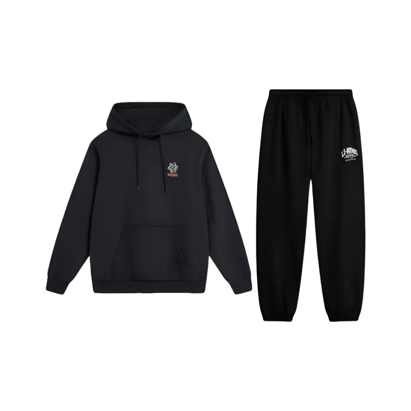 LiNing Sports Fashion Collection Casual Sportswear Men's Black-0