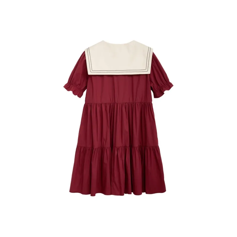 ZIHAN Short-Sleeved Dresses Women's-3