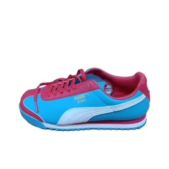 PUMA Roma Basic Cushioning, Wear Resistant Low Top Casual Shoes Men's Blue