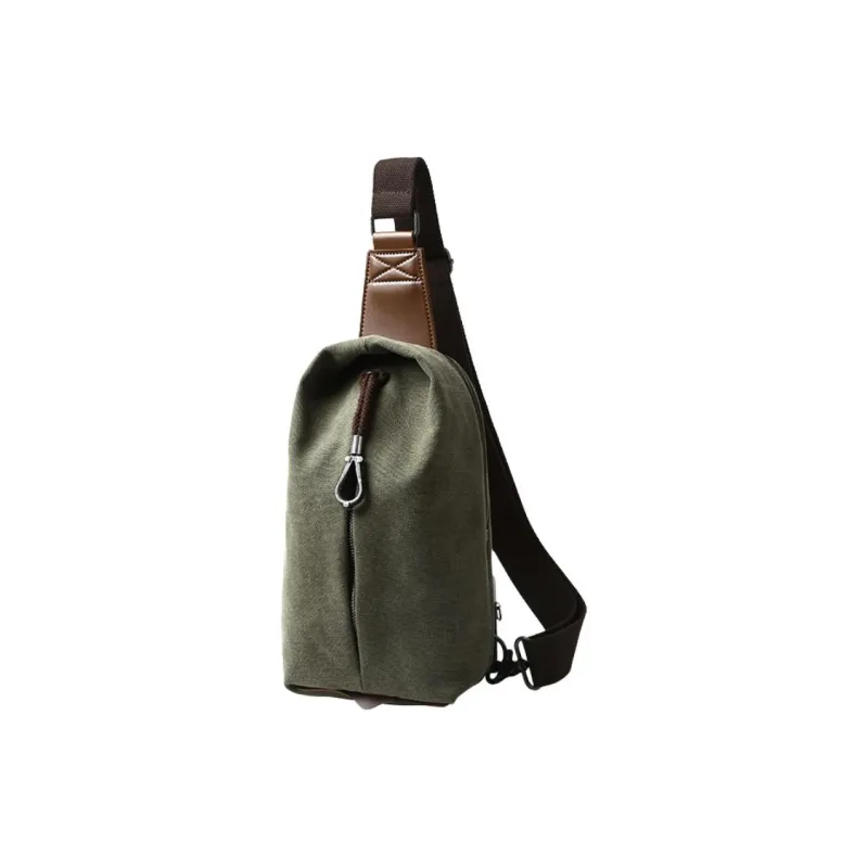 VIHUS Canvas Sling Bag Regular Men's Multicolor-5