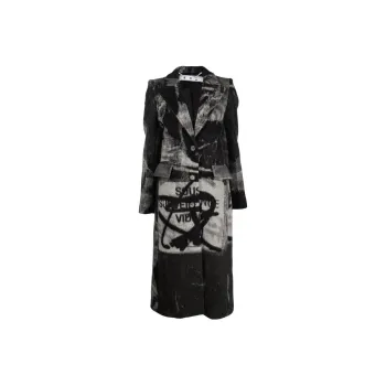 OFF-WHITE Coats Women's Black