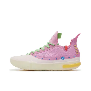 361° Joker 1 GT Cushioning, Slip Resistant, And Abrasion Resistant Mid Top Basketball Shoes Men's Wild Rose