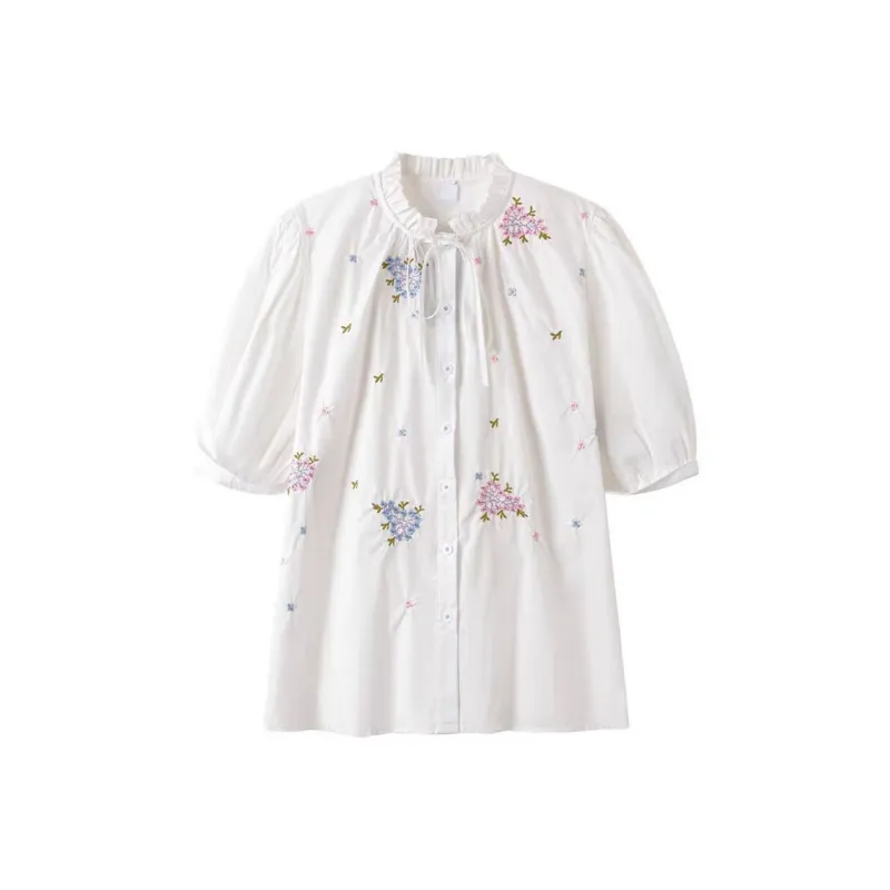 PLAY BUSH Shirts Women's White-0