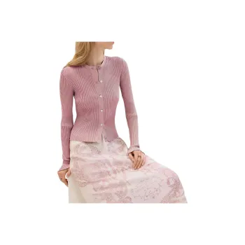 HERMES Knitwear Women's Rose