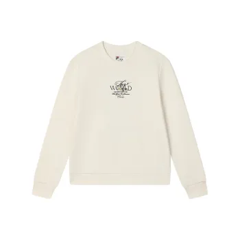 FILA Sweatshirt Women's Light Beige White