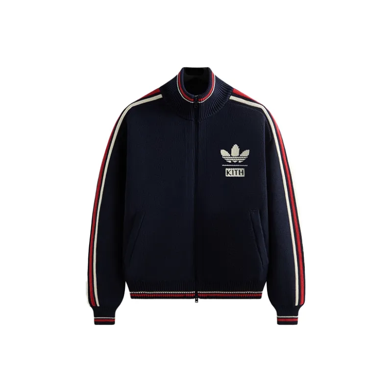 Kith X Adidas Football Knit Full Zip Jacket-0