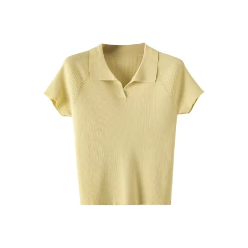 Late White Knitwear Women's Light Yellow