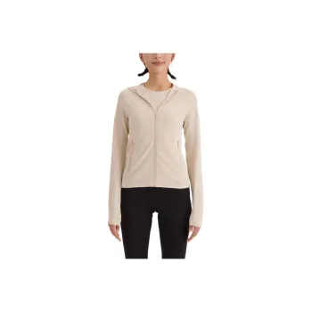 DECATHLON Jacket Women's Light Chalk Gray