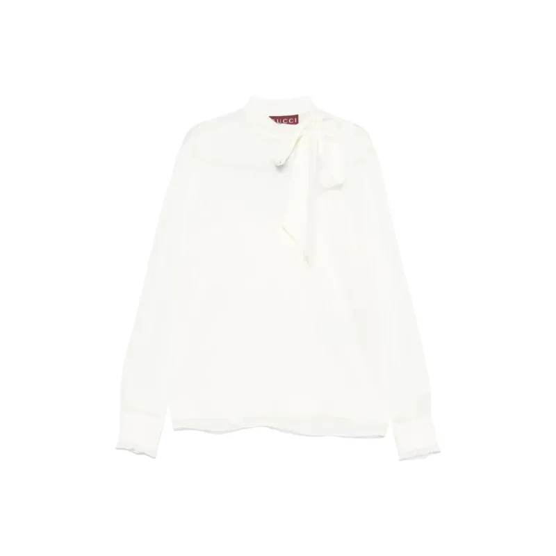 GUCCI Shirts Women's White-0