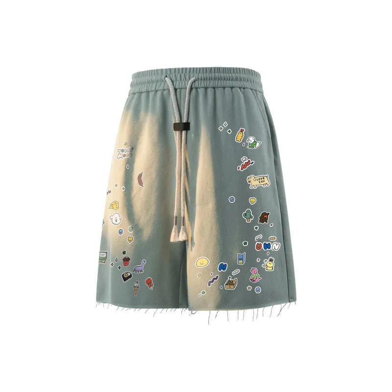 Ice Flying Casual Shorts Unisex-17