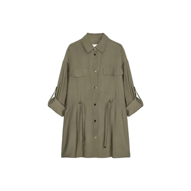 ZARA Shirts Women's Khaki-0