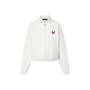 LOUIS VUITTON Lv X Ac Embossed Monogram Bomber Jacket