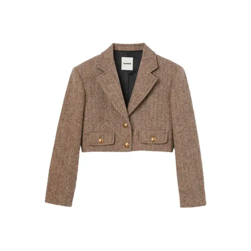 Sandro Business Suit Women's Brown