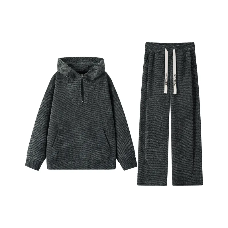 RAP PANDA Casual Sportswear Unisex Black-13