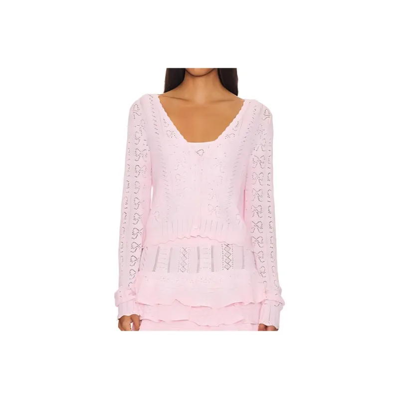 LOVESHACKFANCY Knitwear Women's Pink-0