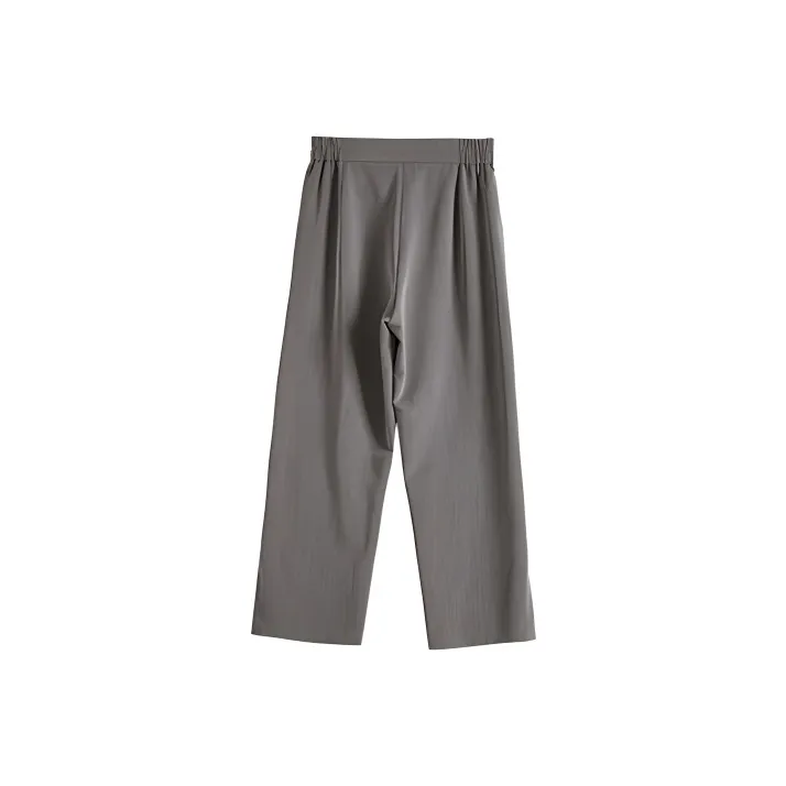 LUYOUYE Casual Pants Women's Gray-1
