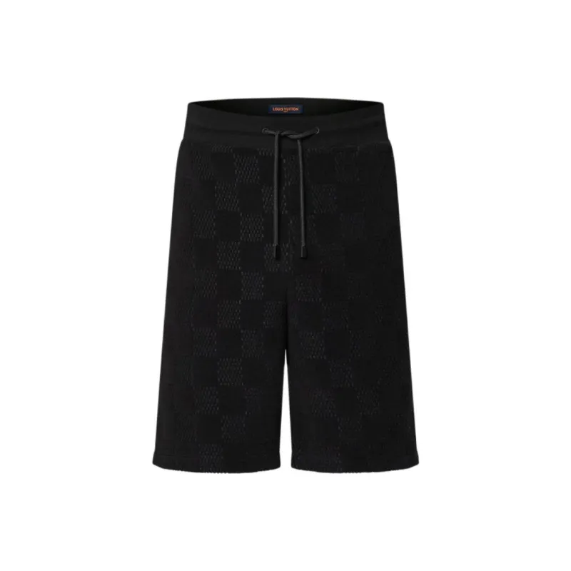 LOUIS VUITTON Casual Shorts Men's Black-0