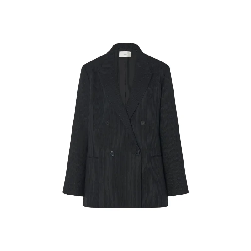 THE ROW Pinstripe Patterned Tailored Blazer-0