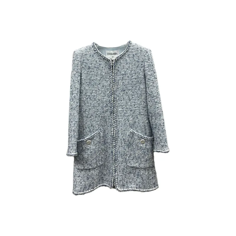 CHANEL 19C Cruise Collection Jackets & Coats Women's Blue-0