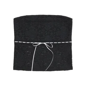 Hollister Strapless Top Women's Black