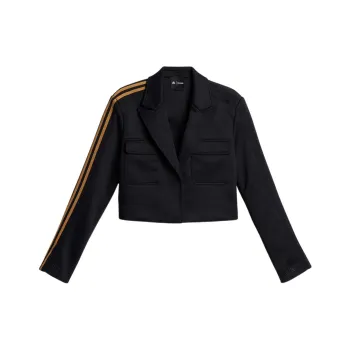 Adidas Ivy Park Crop Suit Jacket Black/Mesa
