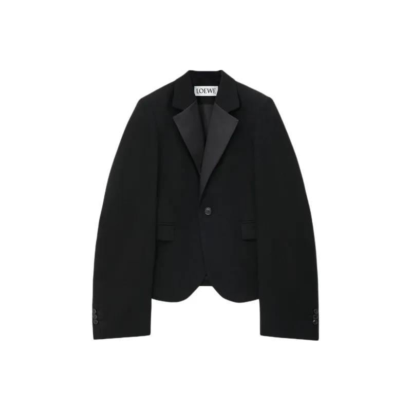 LOEWE SS25 Jackets & Coats Women's Black-0