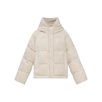 Golden Goose Hooded Padded Corduroy Jacket