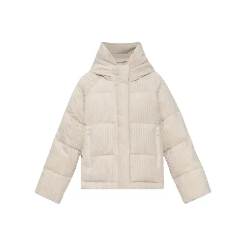 Golden Goose Hooded Padded Corduroy Jacket