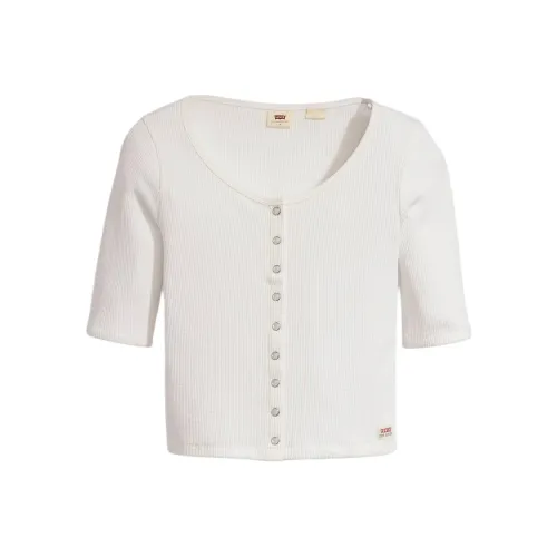 Levis Knitwear Women's White