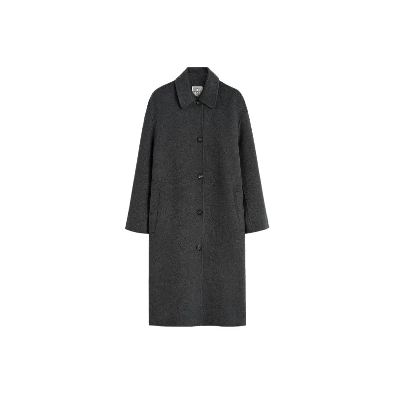 TOTEME Single-breasted Wool Coat-0