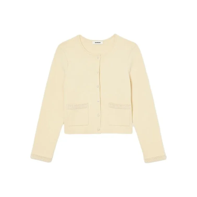 Sandro Knitwear Women's Beige Yellow-0