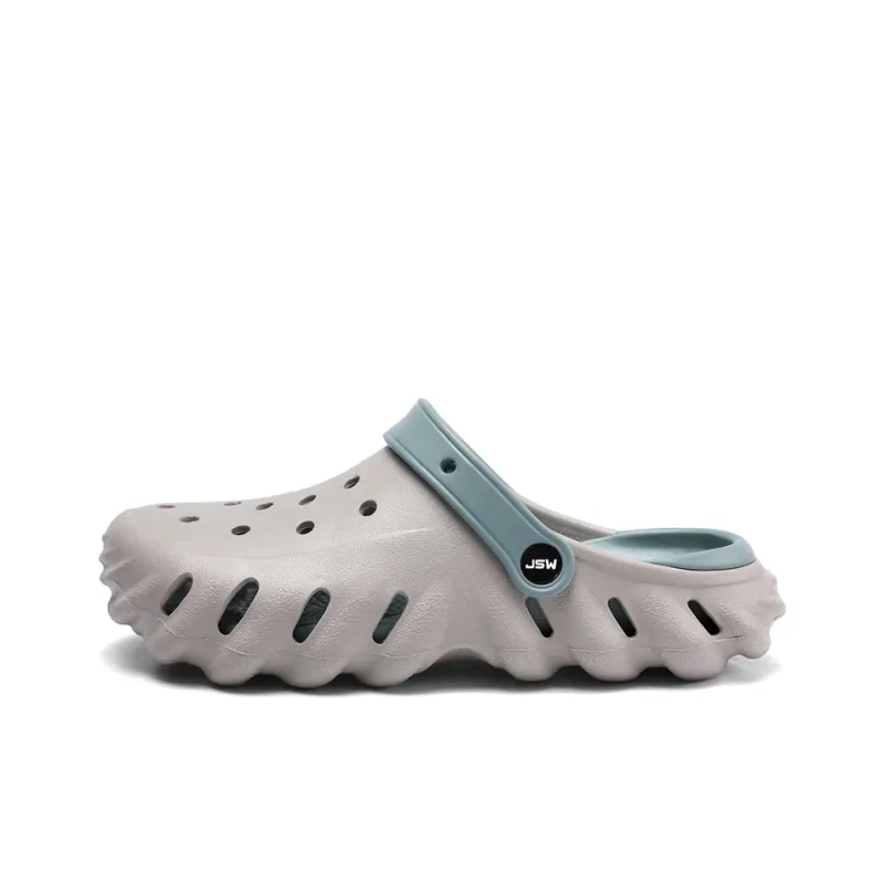 JEANSWEST Classic Patchwork Design Clogs Unisex-8