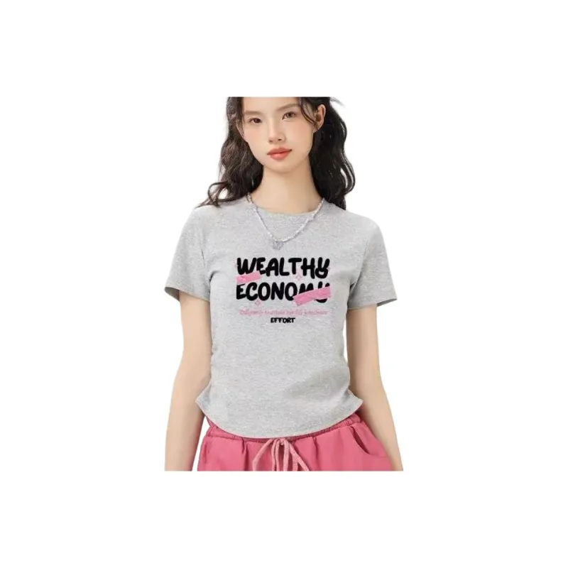 Cotton Gene Set in Sleeve T Shirt Women's-2