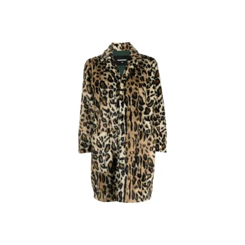 DSQUARED 2 Coats Women's Leopard Print