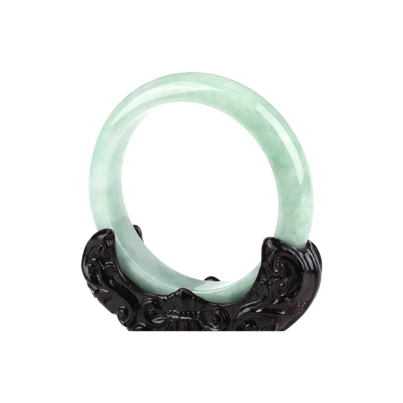 XIAOLIUJADE Bean Type Jadeite Bangles Women's-1