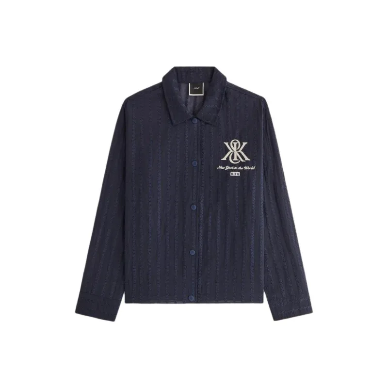 KITH FW24 Kieran Crest Jackets Coats Women's Nighttime-0