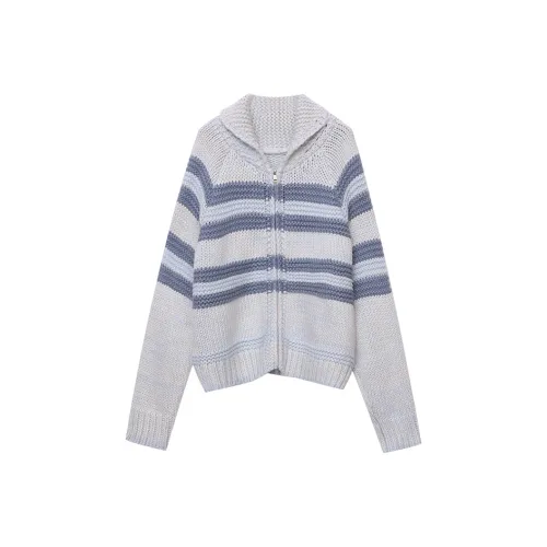 CHARM PICK Knitwear Women's Blue Stripes
