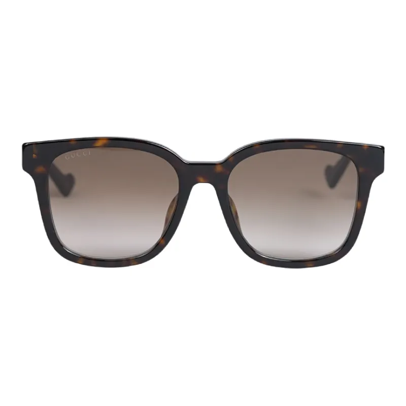 GUCCI Plate Frame Square Sunglasses Unisex-5