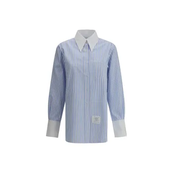 THOM BROWNE Poplin Easy Fit Shirt
