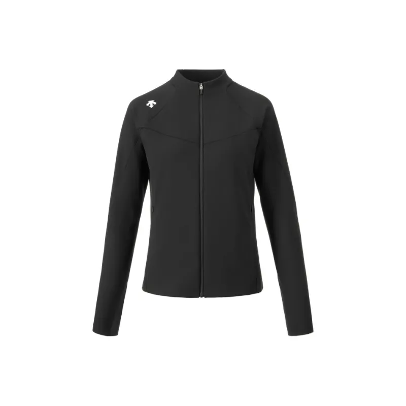 DESCENTE WOMENS TRAINING Collection Knitted Fabric Sports Top Coat Women's-2