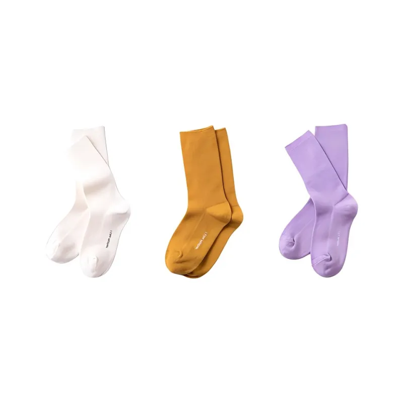 Under The Boots Mid Calf Socks Unisex 3 Pack-2