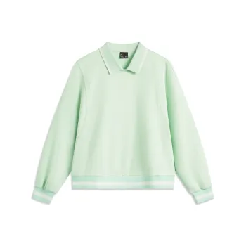 LiNing Sports Life Collection Sweatshirt Women's Ice Cream Green