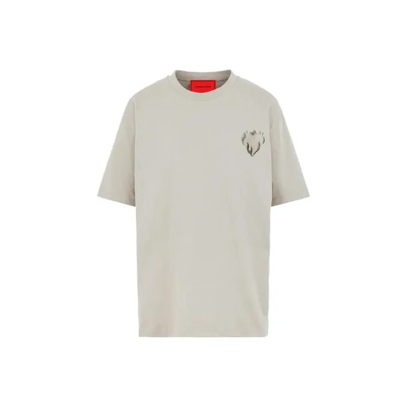Vision Of Super T Shirts Unisex Gray Green-0