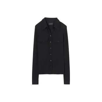 NILI LOTAN Chest pocket Button up Shirt