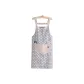 Canvas Apron Cute Blue Cat